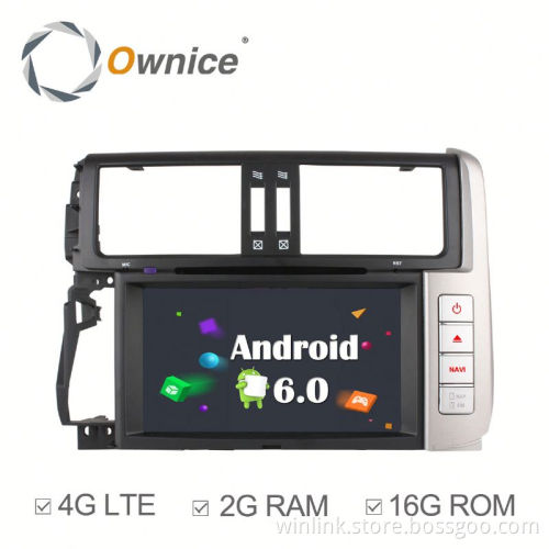 Ownice C500 2G Ram dvd multimedia For Toyota Prado 2010 2013 Built in DVD 4G LTE support rear camera TPMS DAB DVR